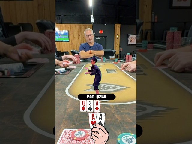 What did he have? #poker #reels #asmr #money