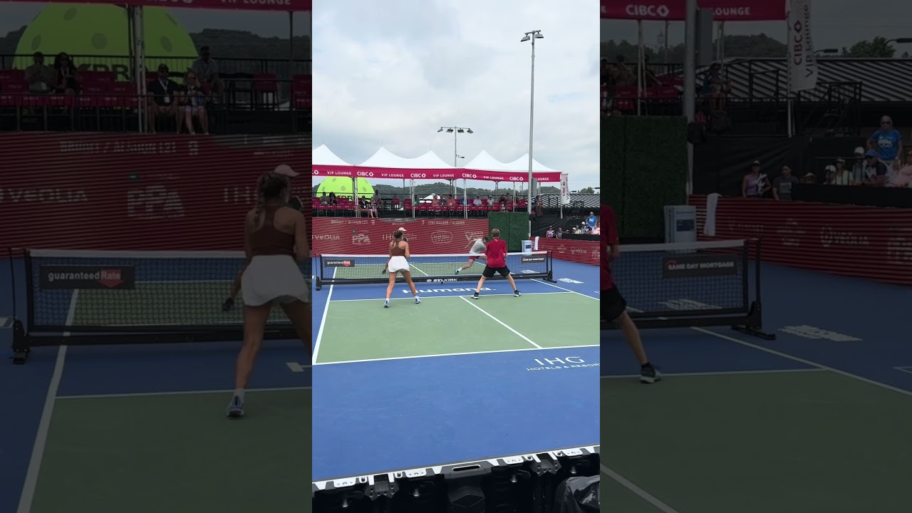 Anna Bright is on another level on the pickleball court 💥
