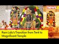 Ram Lallas Transition from Tent to Magnificent Temple | NewsX