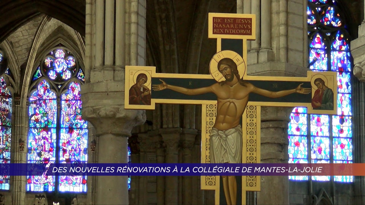 Yvelines | Des nouvelles rénovations à la collégiale de Mantes-la-Jolie