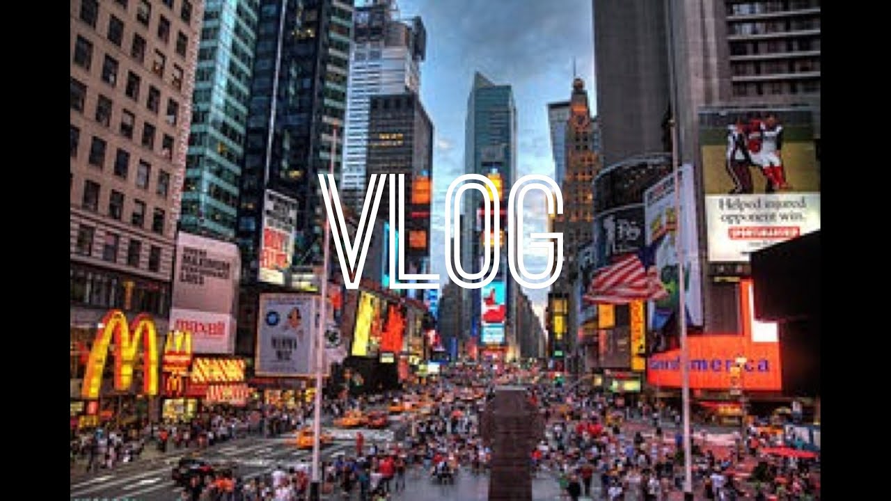 Vlog Times Square Shopping Youtube 