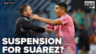 Will Miami's Suárez be punished for spitting on Sounders FC staffer?