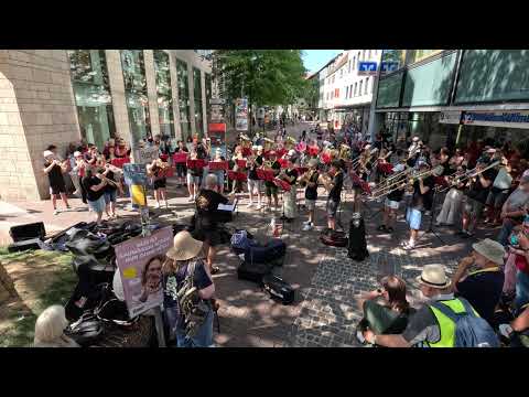 Landesposaunentag 2025 - 207 - Brassmob LaJuPo "Allegro Moderato"