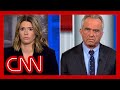 CNN anchor confronts RFK Jr. by replaying his comments on vaccines