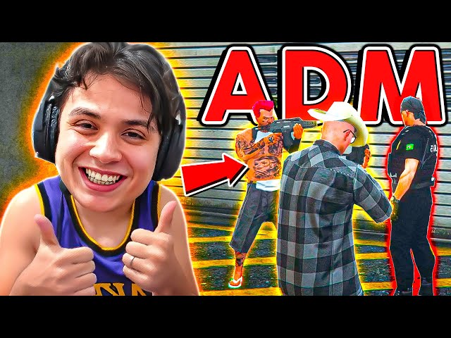 VIREI ADM e RESOLVI UMA INJUSTIÇA 😱 GTA RP (Paulinho o LOKO)