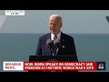 Biden praises the bravery of American soldiers who scaled Pointe Du Hoc on D-Day  - 03:35 min - News - Video