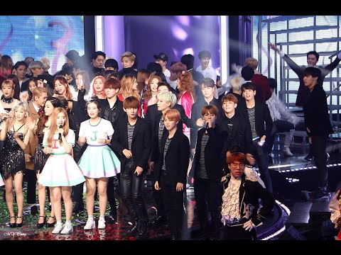 151231 MBC 가요대제전 Gayo Daejejeon - 방탄소년단 BTS - V dance with dancer