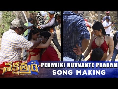 Nakshatram-Movie---Pedaviki-Nuvvante-Pranam-Song-Making