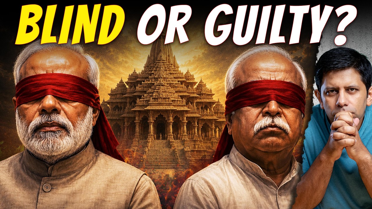 Modi Acting Like Dhritarashtra Over Ram Mandir Loot? | RSS Faces Toughest Challenge | Akash Banerjee