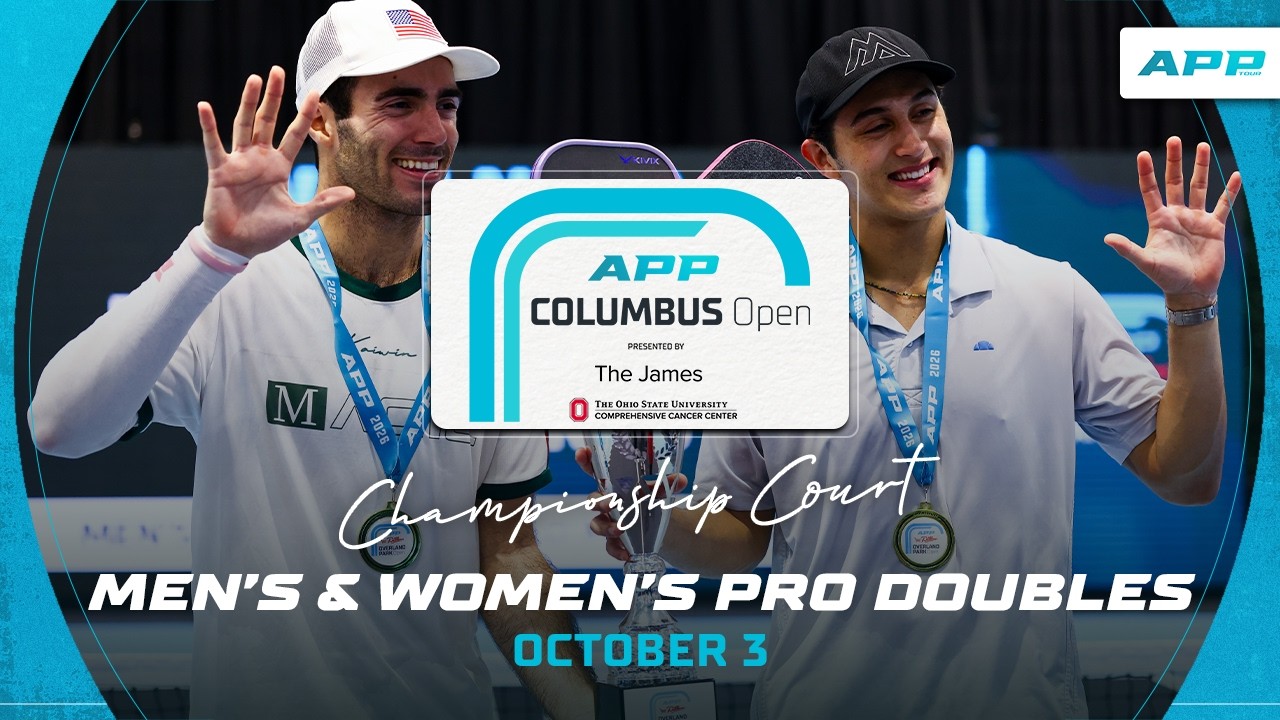 Championship Court | 2026 APP Columbus Open presented by The James | October 3