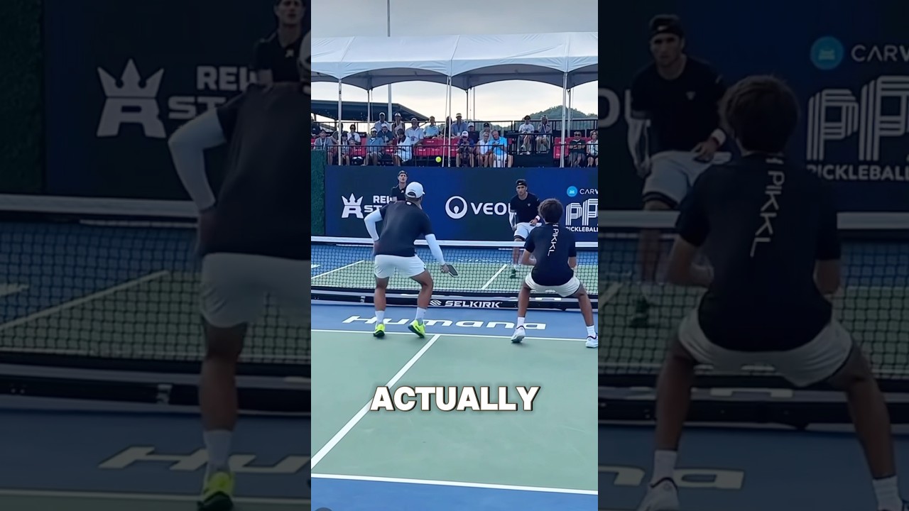 19 year old, World No. 3 Pro Pickleball Player, Gabe Tardio has BIG goals this year 🙌 #shorts