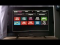 Sony KDL-26EX320 (Bravia 2011) Demo of menu and EPG