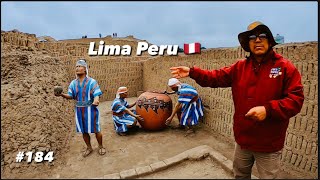 Lima Visit Huaca Pucllana Clay Pyramid Miraflores 