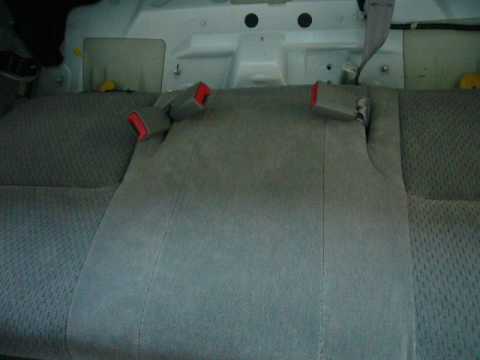 remove back seat toyota camry 2004 #2