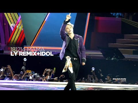 181214 방탄소년단 지민 (BTS JIMIN) - O!RUL8,2? LY REMIX + IDOL (JIMIN FOCUS 4K fancam)