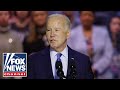 Biden heckled by protesters 11 times, blames MAGA Republicans