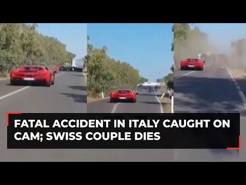 Disturbing visuals: Actress Gayatri Joshi, husband Vikas Oberoi survive Lamborghini crash in Italy