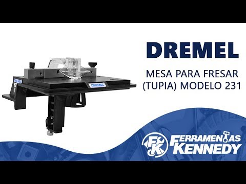 Mesa Para Fresar Modelo 231 Dremel - Vídeo explicativo