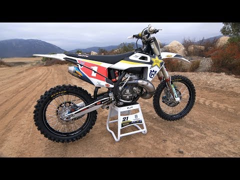 Motocross Action tests Jason Andersons Factory 250 2 Stroke