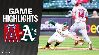 Angels vs. A's Highlights (7/2/24) | MLB Highlights