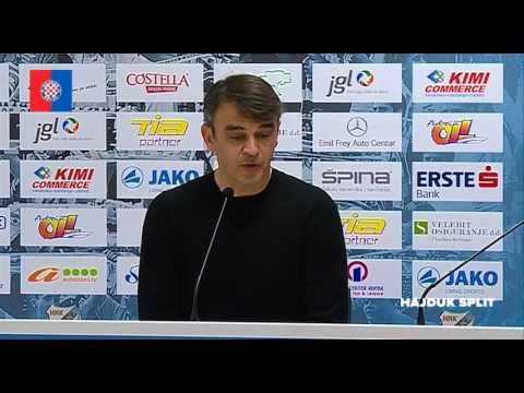 Coach Burić after match with Rijeka