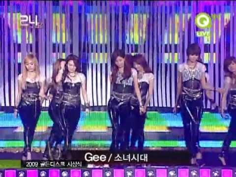 【LIVE】091210 SNSD Chocolate Love & Gee @ 24th Golden Disk Awards