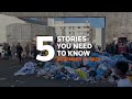 Graves dug inside Israeli-encircled Gaza hospital, and more - Five stories you need to know  - 01:23 min - News - Video