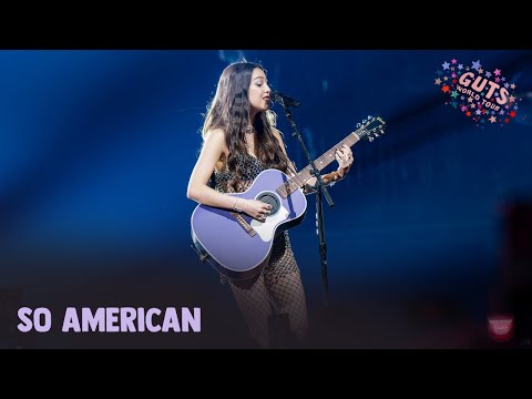 Olivia Rodrigo - so american (Live at The GUTS Tour)