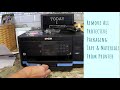 Epson XP-5100 Small In One Printer Scanner Copier Unboxing & Setup