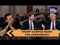 Trump ‘dumps’ Elon Musk, seen bonding with Zuckerberg at White House dinner for tech leaders