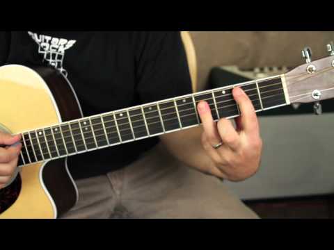 Nirvana - Where Did You Sleep Last Night - guitar lesson tutorial - leadbelly