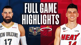 New Orlean Pelicans vs Miami Heat Full Game Highlights | Jan 22 | 2022-2023 NBA Season