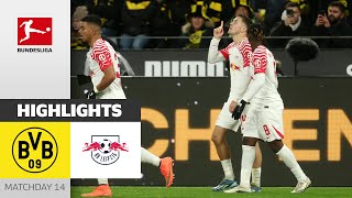 Early Red & Own Goal, Leipzig Defeats Dortmund | Borussia Dortmund — RB Leipzig 2-3| MD 14 –BL 23/24