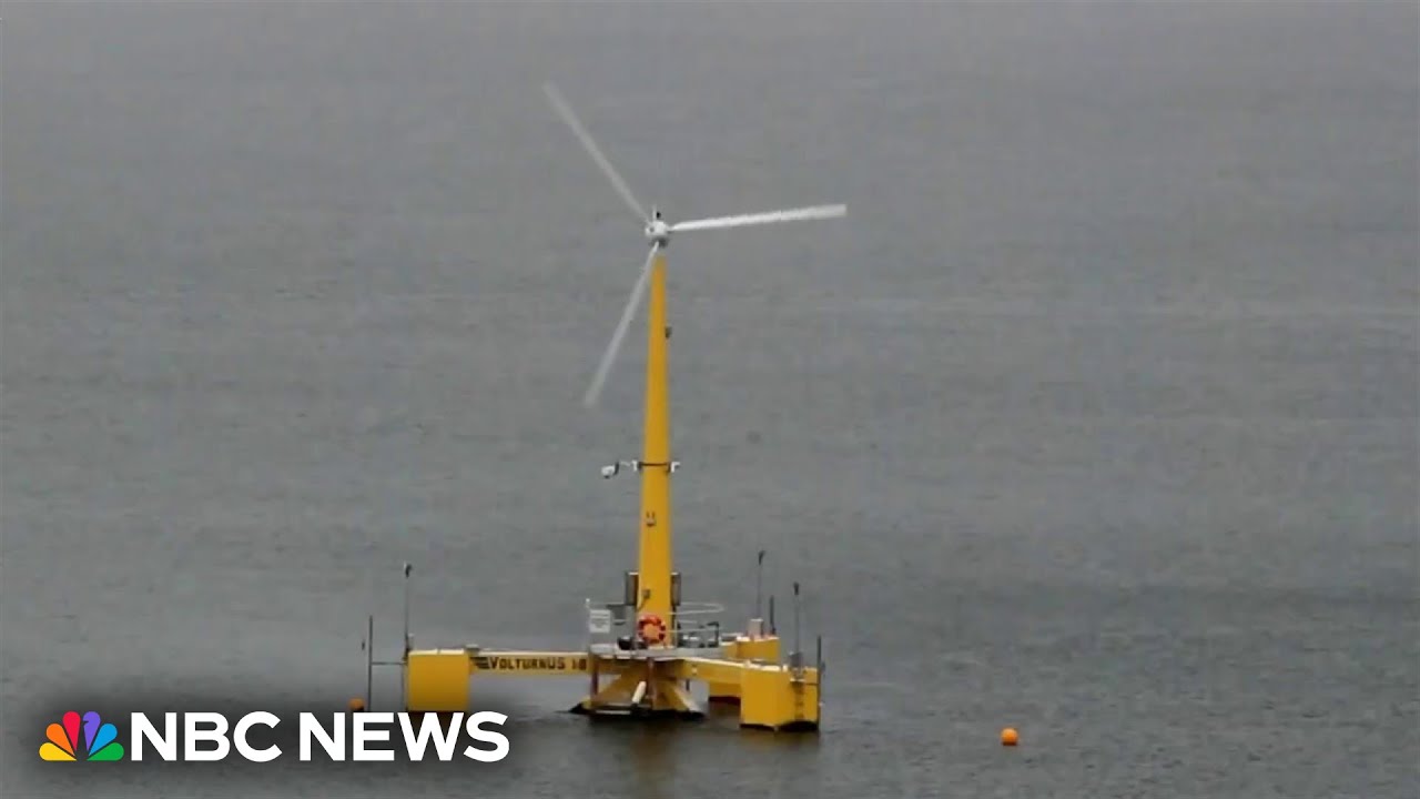 Univ. of Maine engineers test floating offshore wind infrastructure