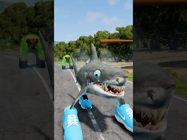 Weird Crazy Italian Brainrot Cars vs Angry Tung Tung Sahur in BeamNG.drive