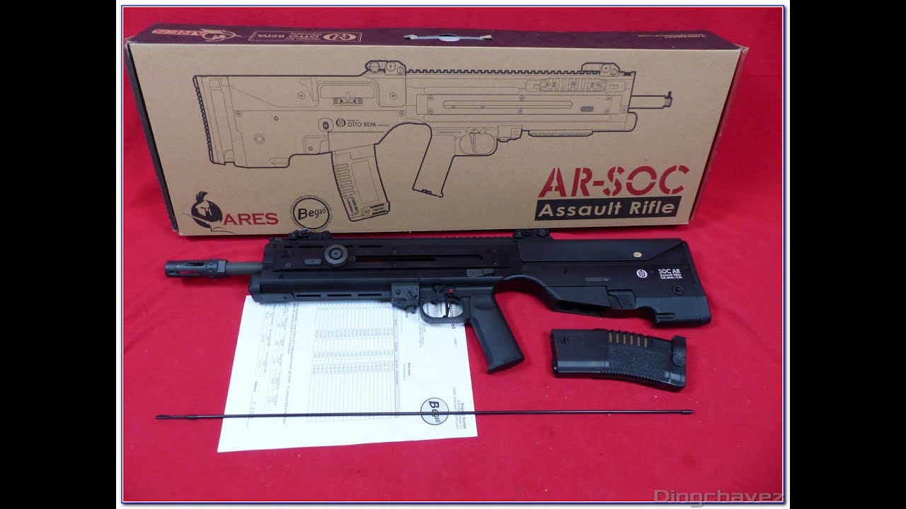 Airsoft - Ares/Begadi Otto Repa shooting tests