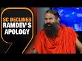 Supreme Court refused to accept Baba Ramdevs apology in Patanjalis misleading ads case | News9