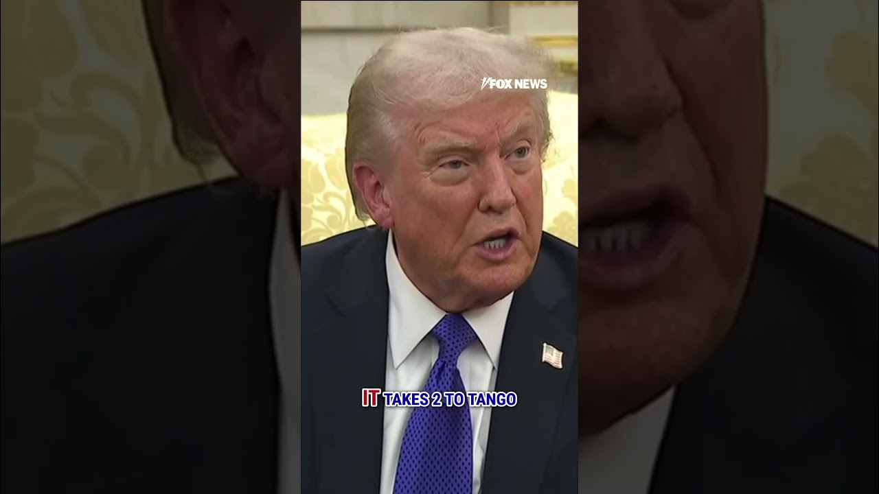 ‘TWO TO TANGO’: Trump unveils new sanctions on Russia #shorts #us #trump #news #foxnews #ukraine