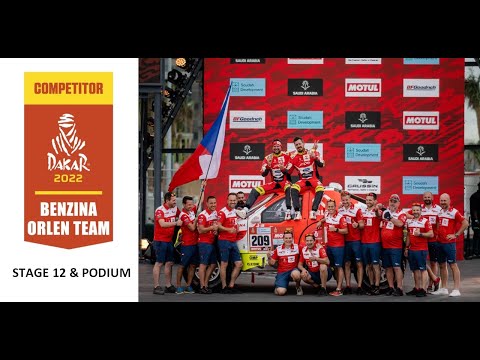 Martin Prokop Benzina Orlen Team DAKAR 2022 - Stage 12 & podium