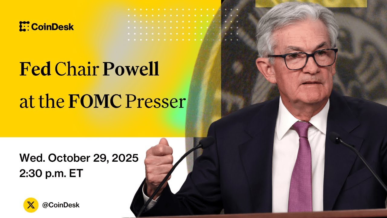 LIVE: Fed Chair Powell Speaks at the October FOMC Presser