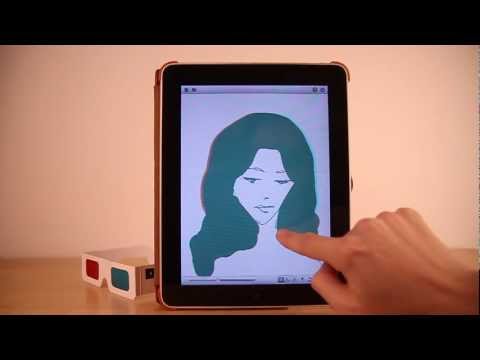 DeepSketch 3D Sketchbook for iPad presentation