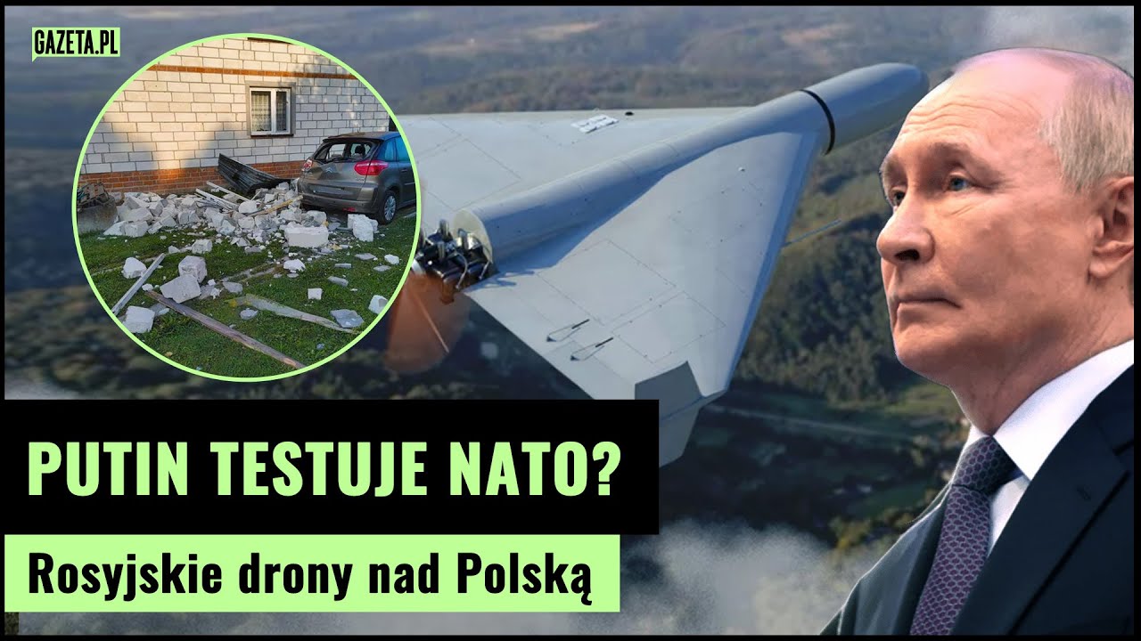 Rosyjskie drony nad Polską. “To jest akt wojny” | Gazeta.pl