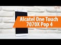 Распаковка Alcatel One Touch 7070X Pop 4 / Unboxing Alcatel One Touch 7070X Pop 4