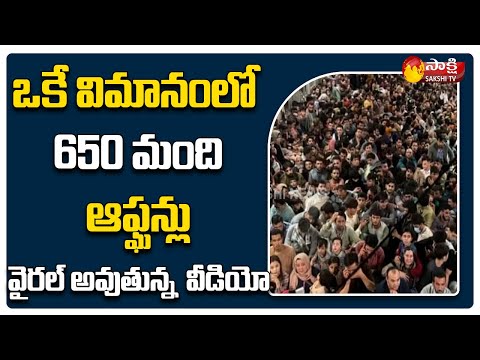 Viral video: 650 Afghans crammed in US C-17 aircraft Viral video: 650 Afghans crammed in US C-17 aircraft