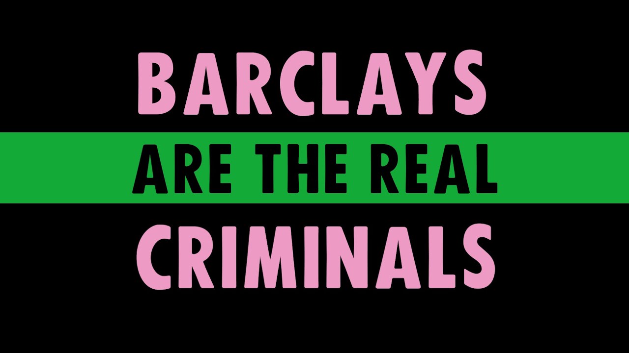 "I just want @BarclaysUK to be Accountable for their Actions, because we're Accountable for Ours"