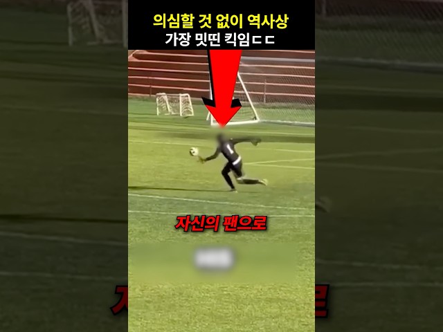 의심할 것 없이 역사상 가장 밋띤 킥임ㄷㄷ