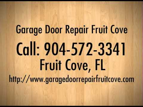 Garage Door Repair Fruit Cove  | 904-572-3341 | Garage Door Off track - YouTube