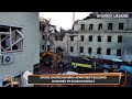 Drone Footage | Visuals of Kharkiv Apartment Building Damaged By Russian Missile | News9  - 00:45 min - News - Video