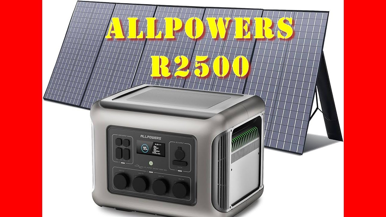 Tech - Batterie nomade AllPowers R2500 (3500 cycles) [French]