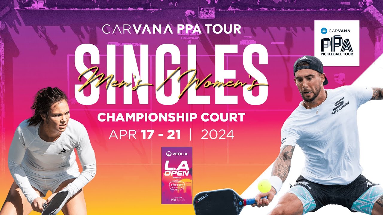 BONUS: Veolia LA Open presented by Deep Eddy Vodka (Championship Court) - Men’s and Women’s Singles